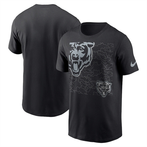 Men's Chicago Bears Black T-Shirt